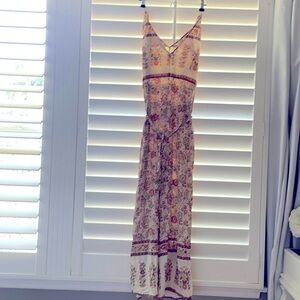 Boho floral jump suit
